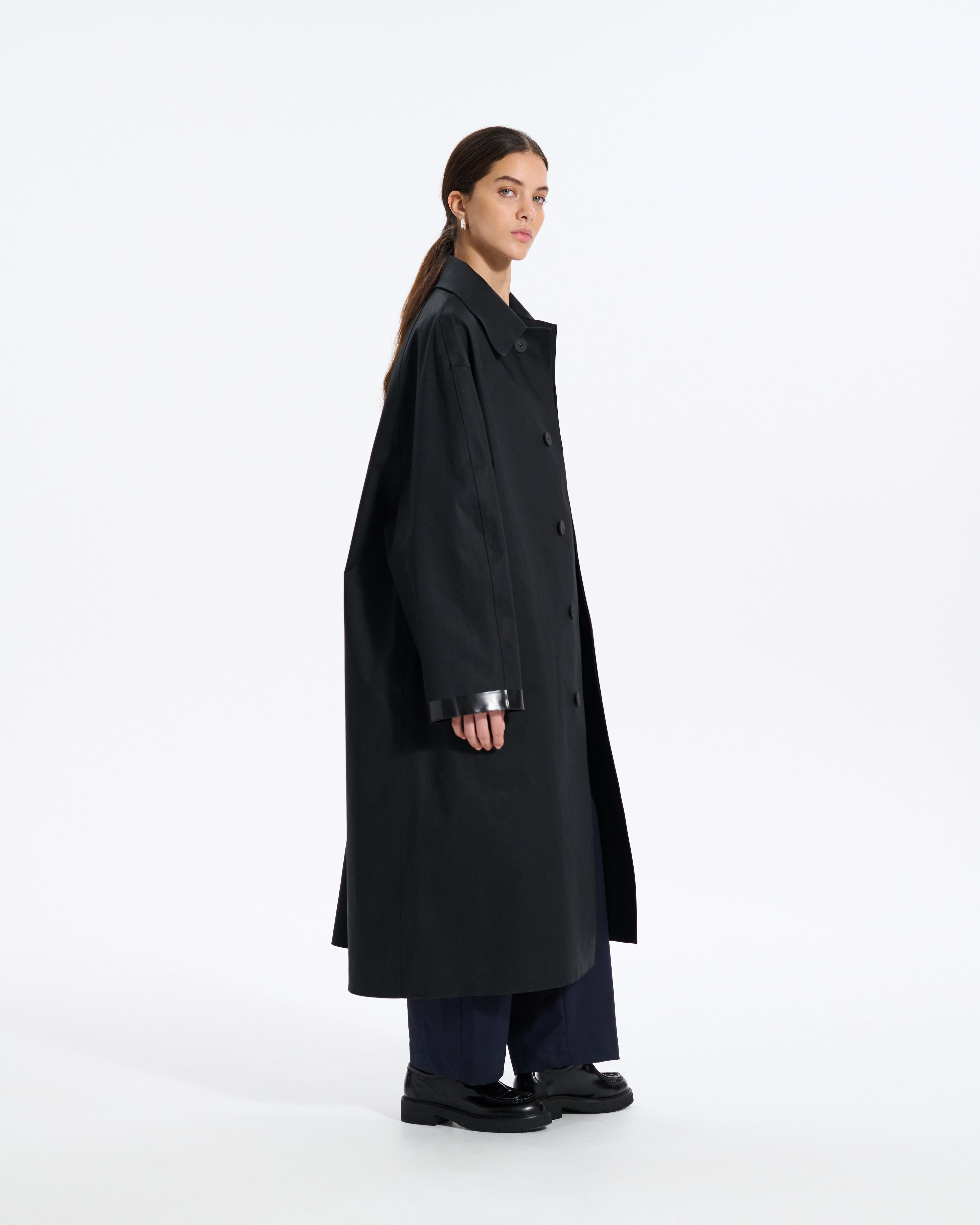 Ettrick Rubberised Long Coat - 4