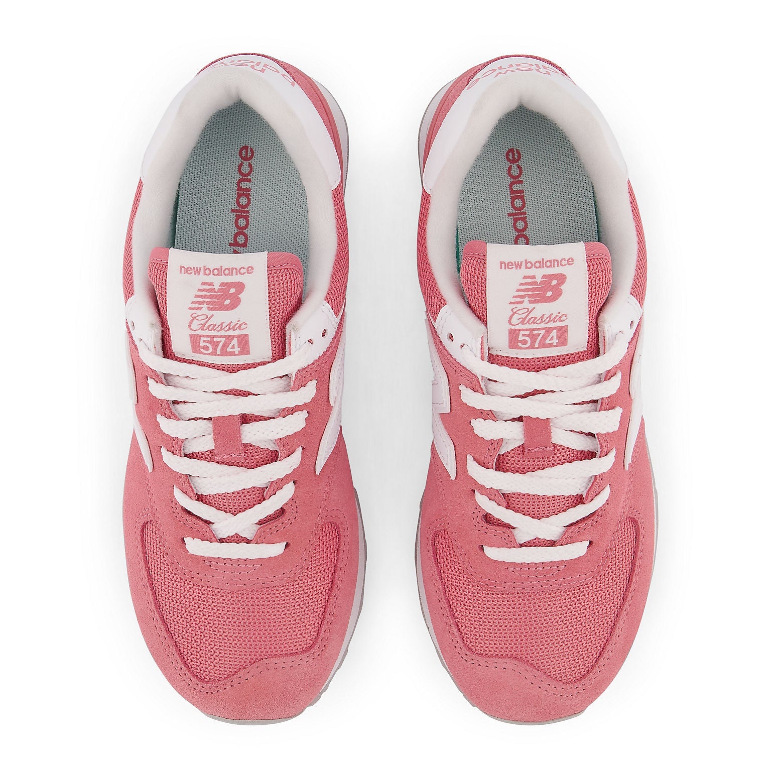 (WMNS) New Balance 574 Series V2 'Pink Blue' WL574FP2 - 3