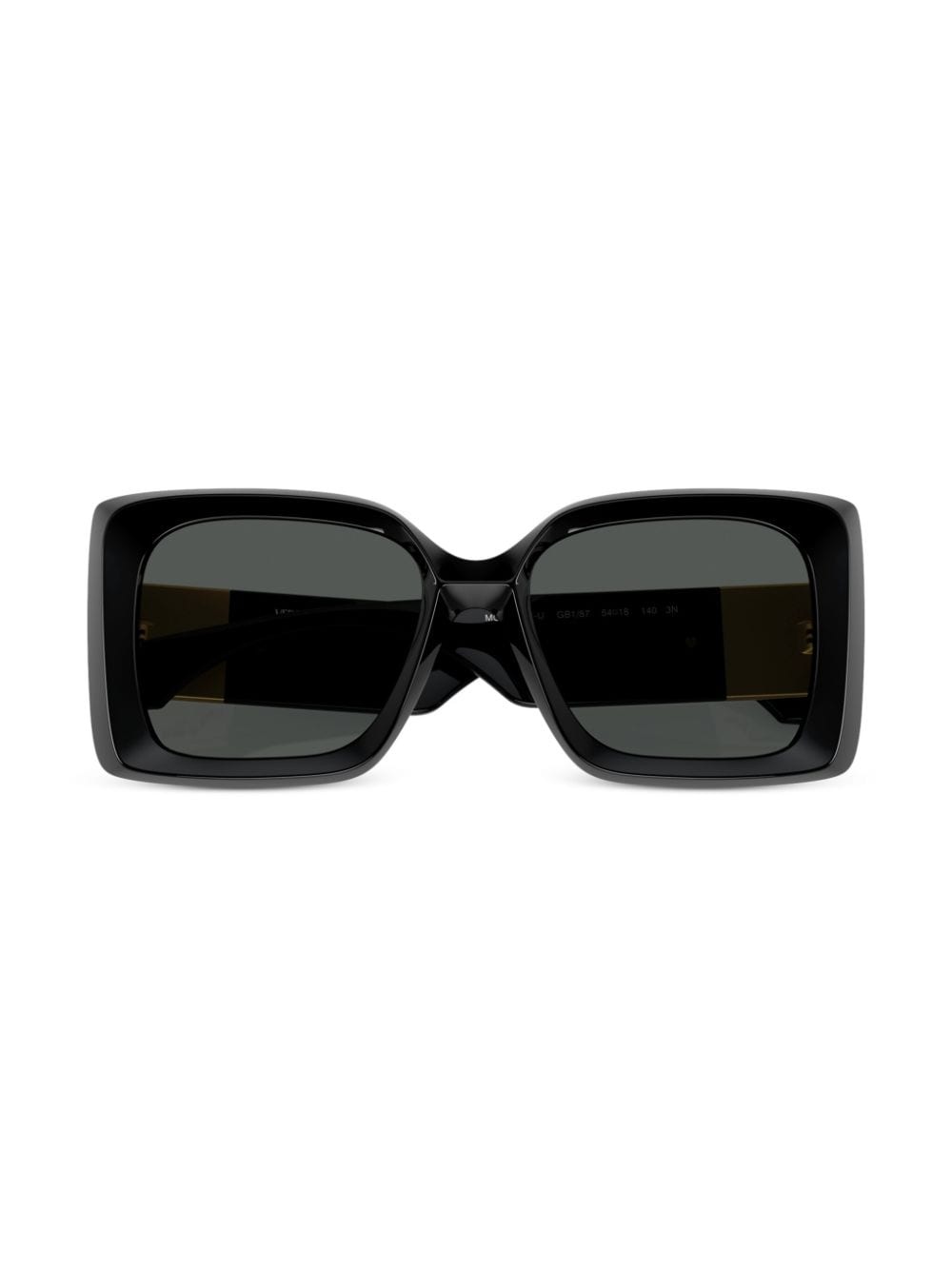 Medusa-plaque oversized-frame sunglasses - 5