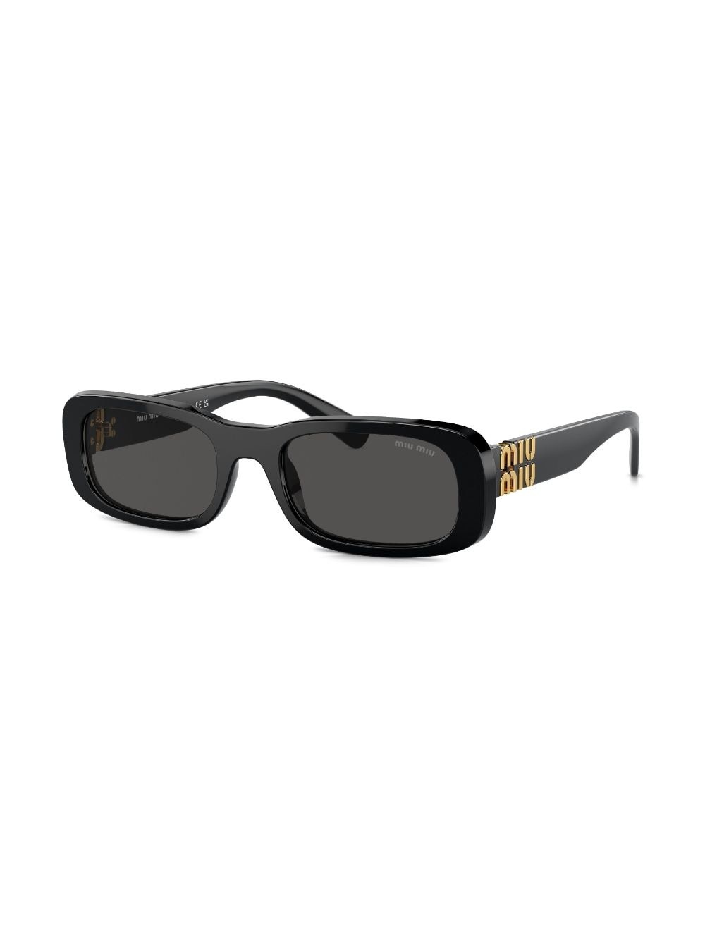 rectangle-frame tinted sunglasses - 2