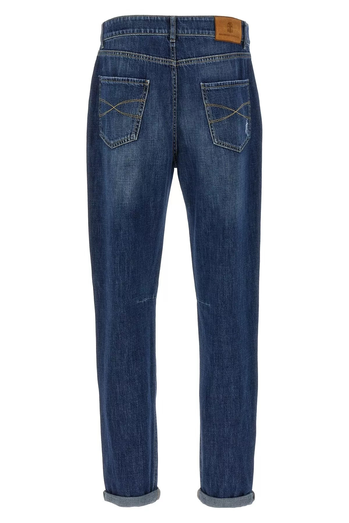 Brunello Cucinelli Men Used Effect Jeans - 3