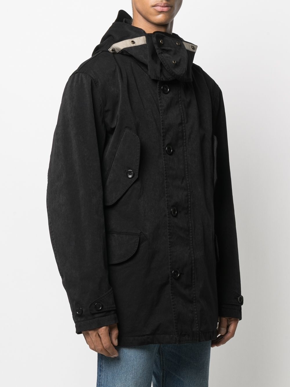 hooded duffle coat - 3