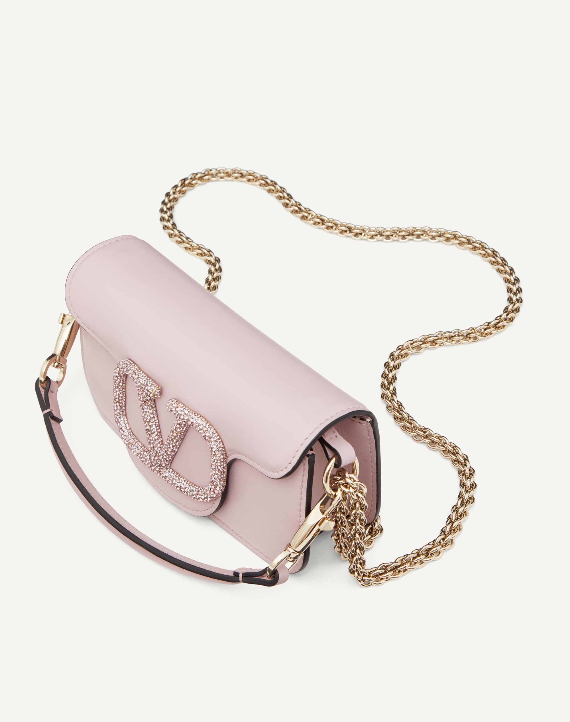 Valentino VALENTINO GARAVANI LOCÒ SMALL SHOULDER BAG WITH