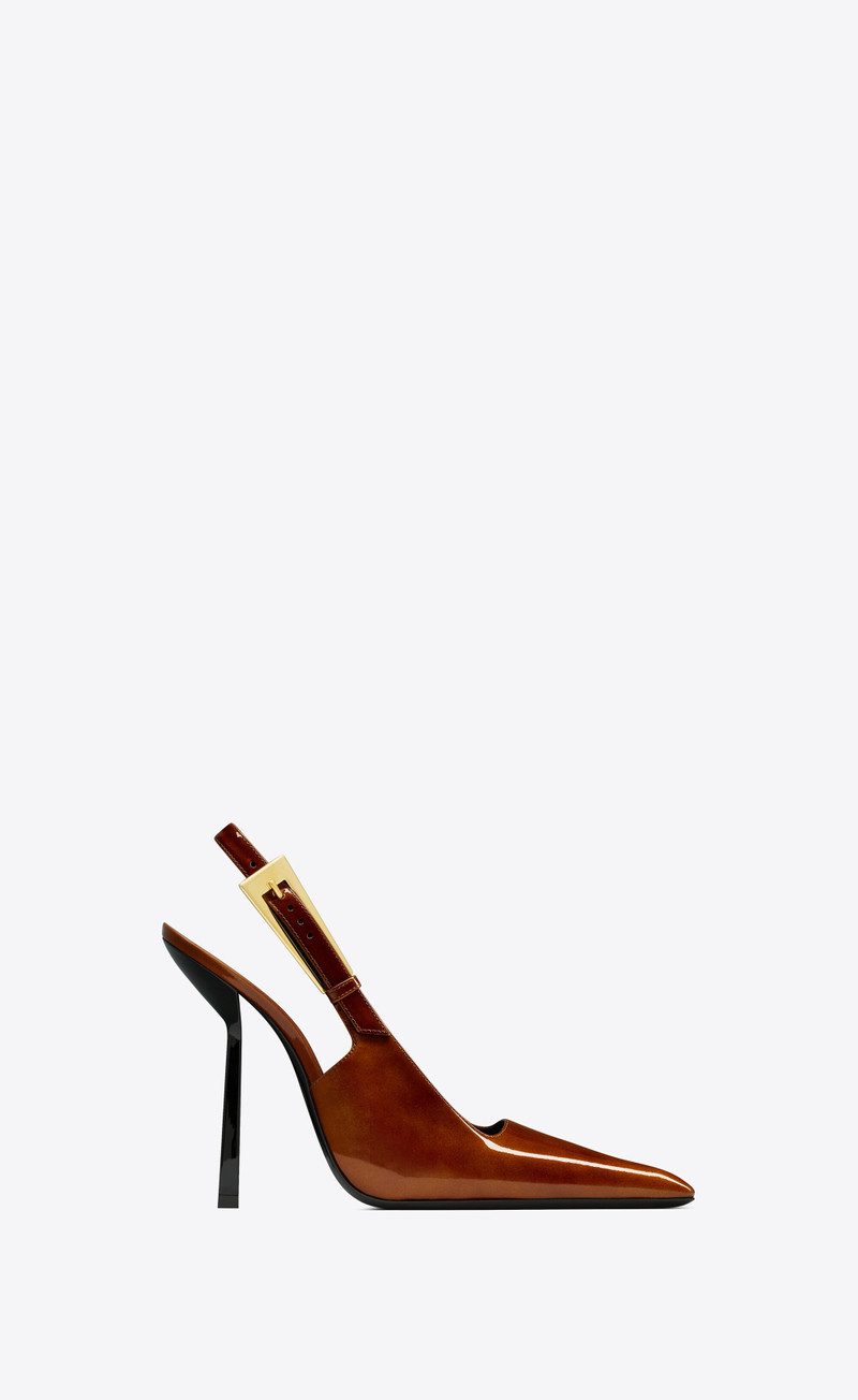 lee slingback pumps in patent leather 1