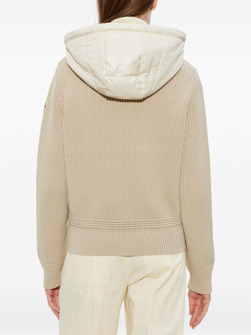 logo-patch cardigan 4