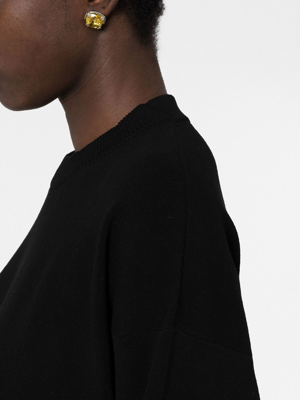 Blanche feather-detail jumper - 3