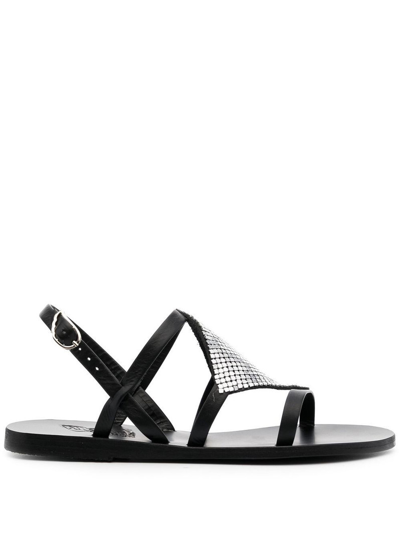 barbara chainmail detailing sandals 1