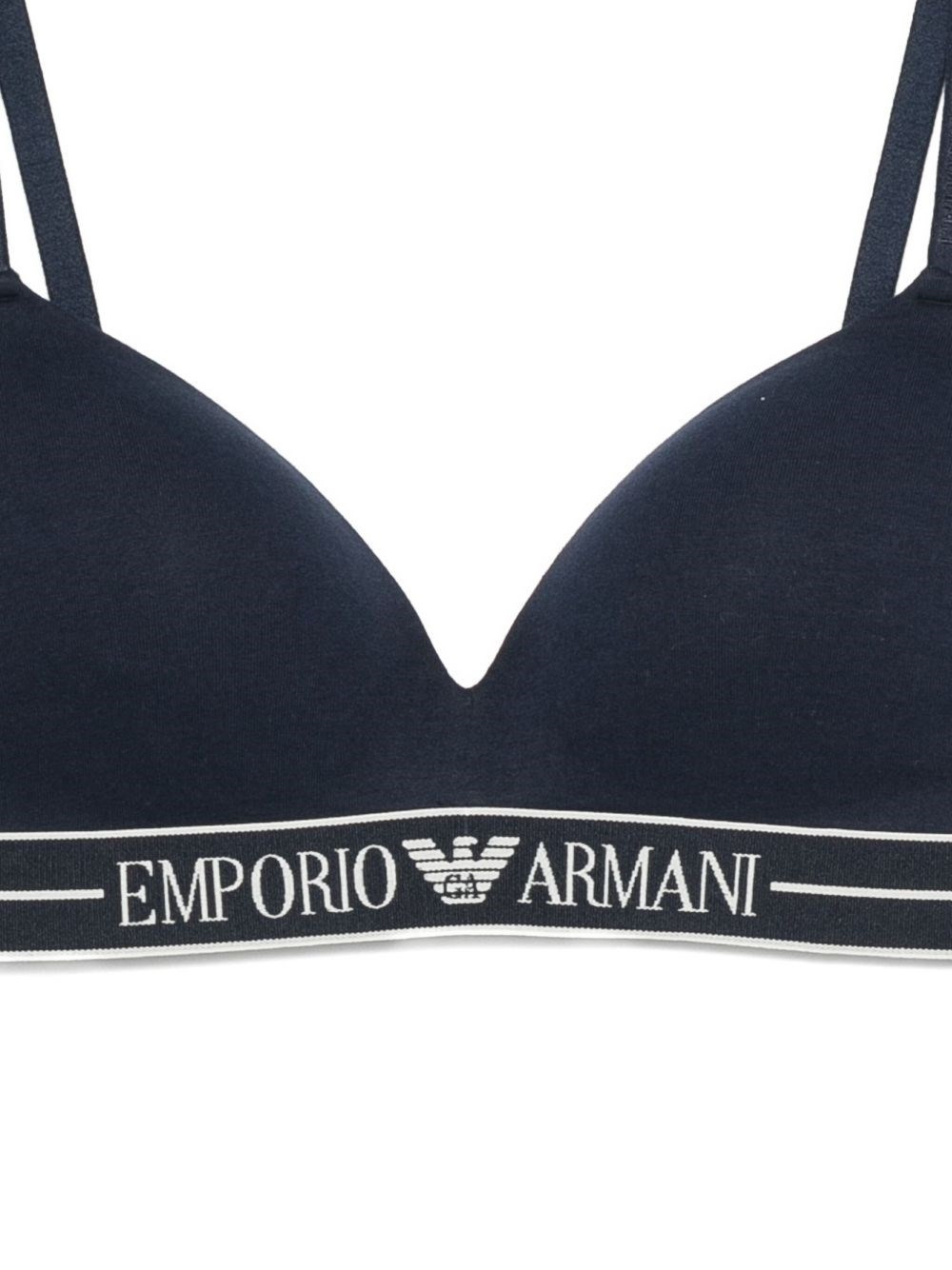 Logo padded bra - 2