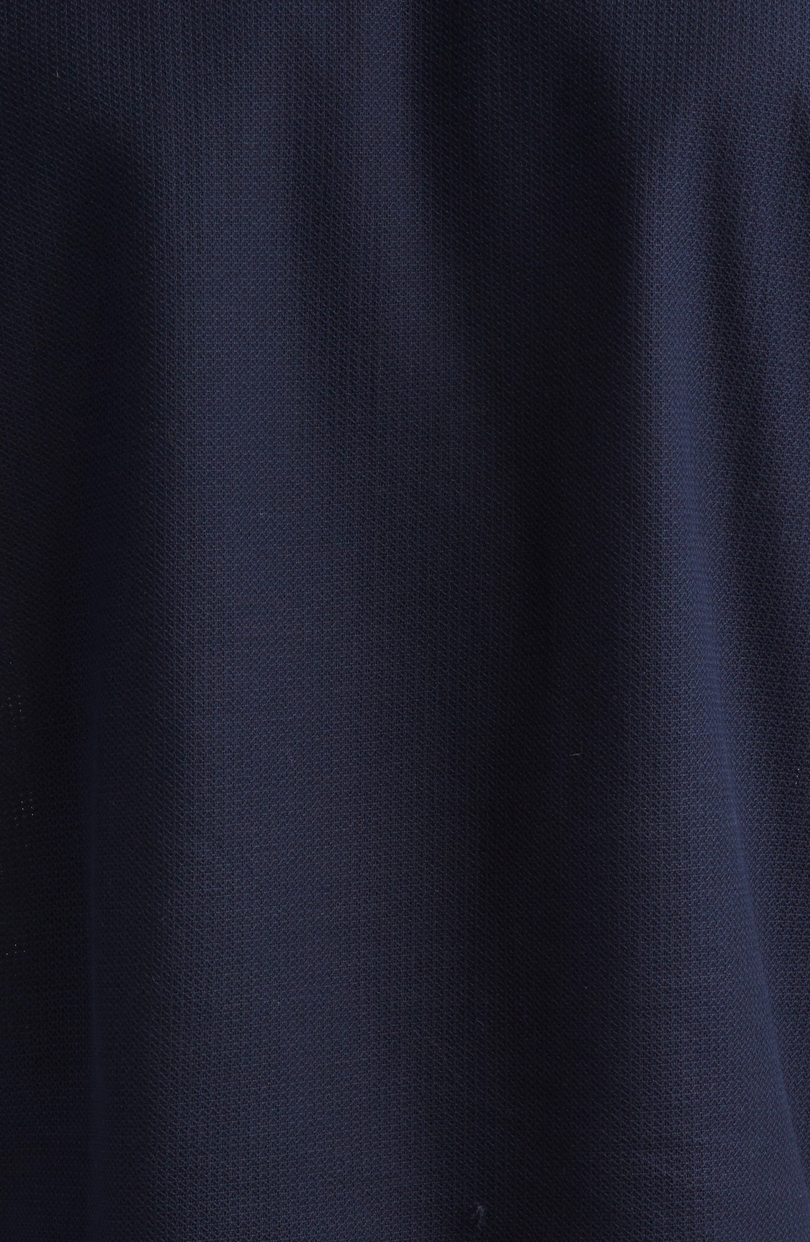 Sunspel Short Sleeve Textured Jersey Button-Up Shirt in Midnight Navy at Nordstrom - 6
