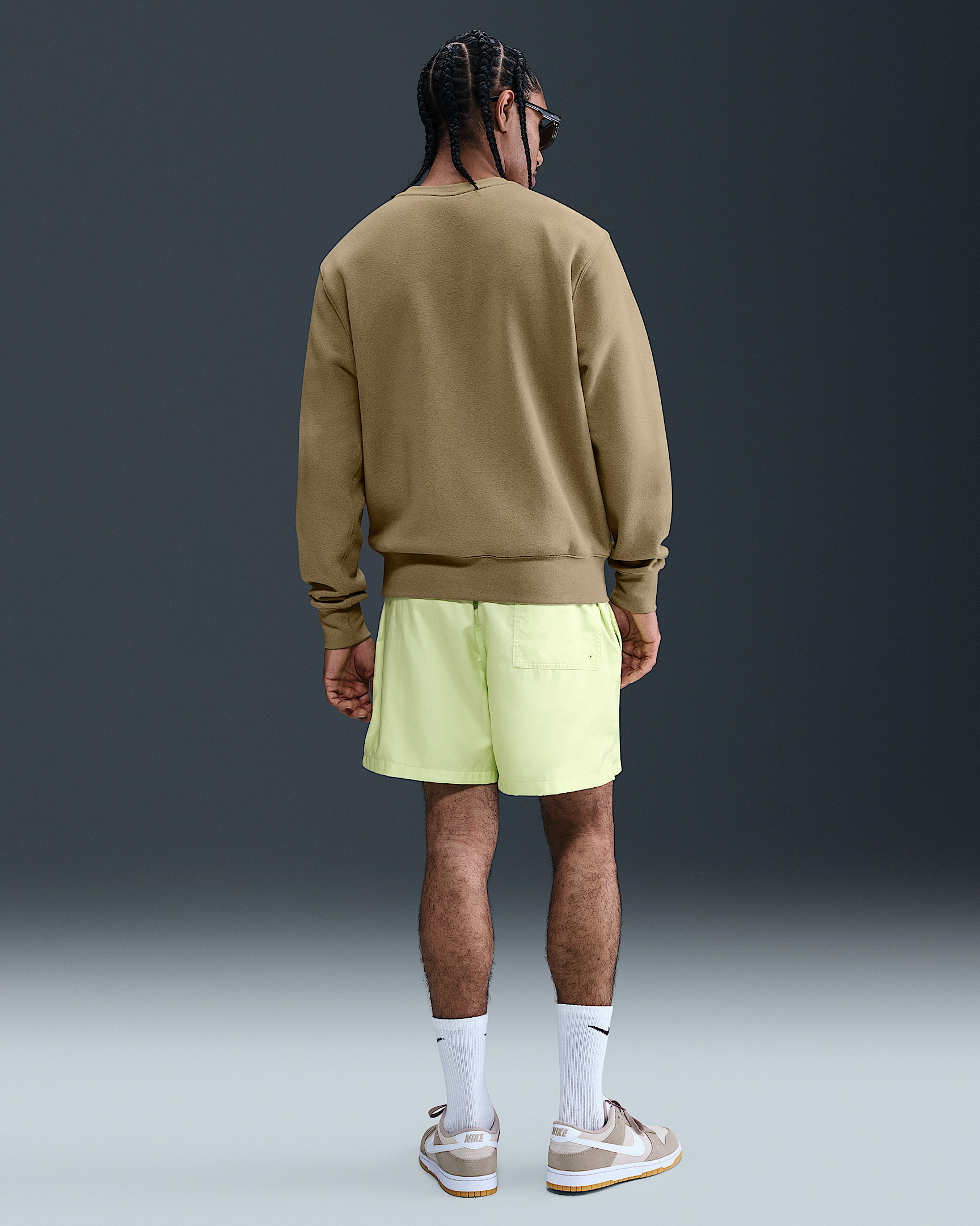 Nike Club Men's Fleece Crew - 5