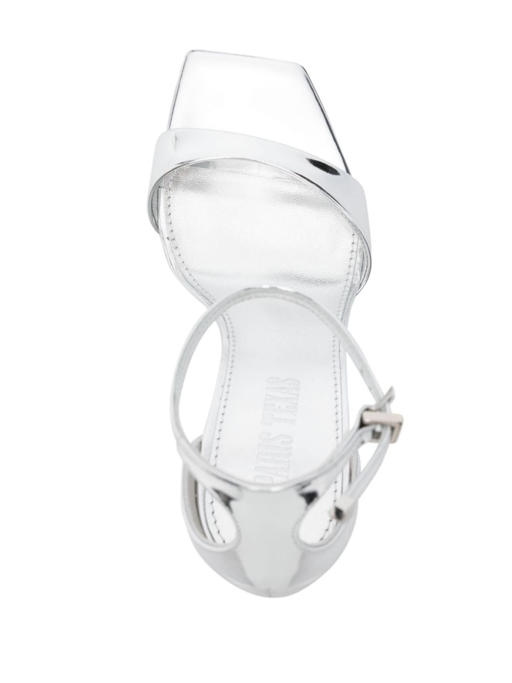 105mm patent leather sandals - 4