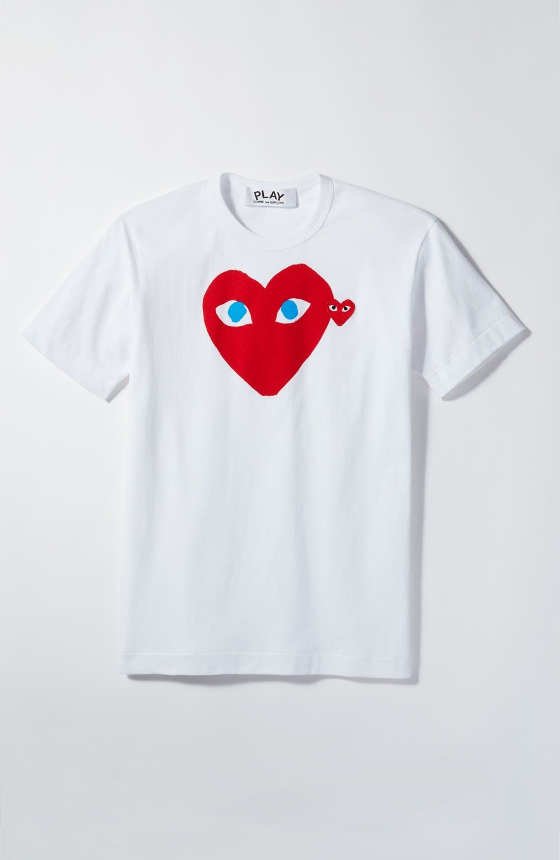 Heart Face Graphic Tee - 2