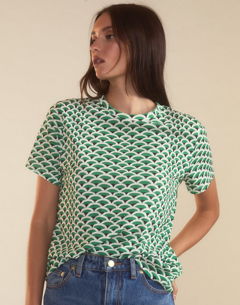 CYNTHIA ROWLEY Fanfare Tee outlook