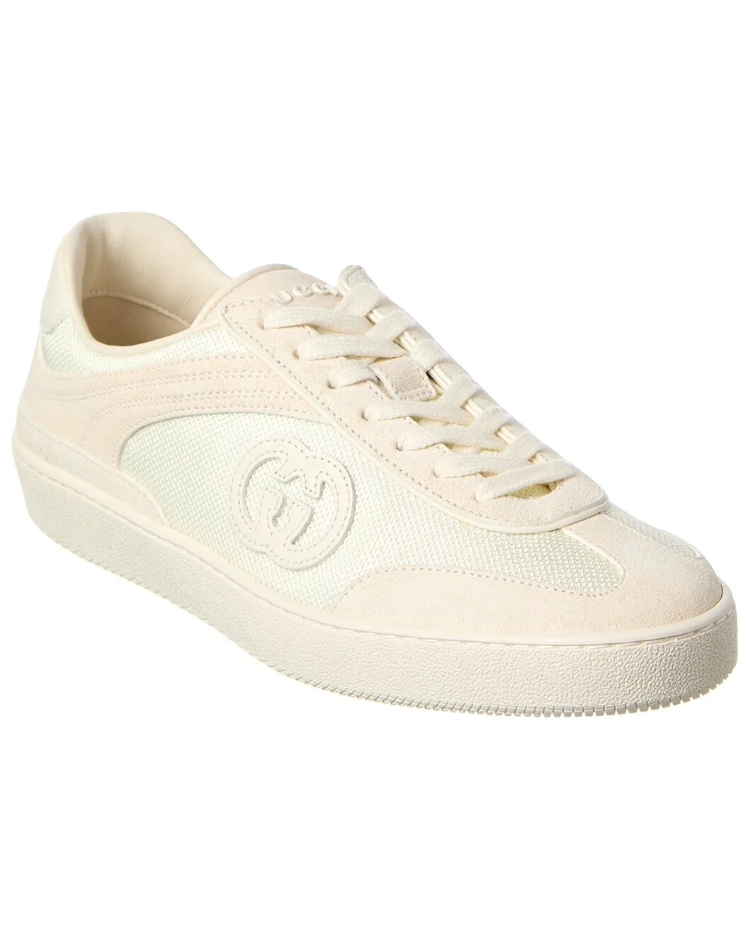 Gucci G75 Canvas & Suede Sneaker - 1