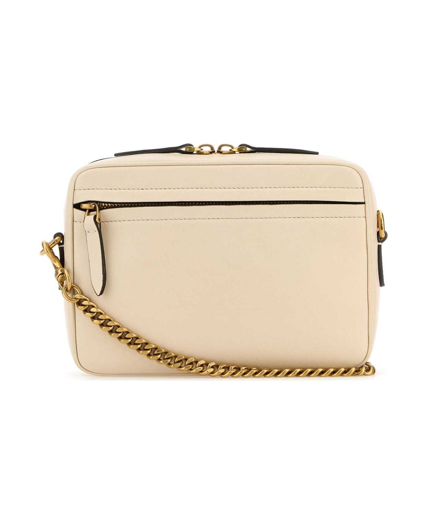 Ivory Nappa Leather Viva Superstar Crossbody Bag - 3