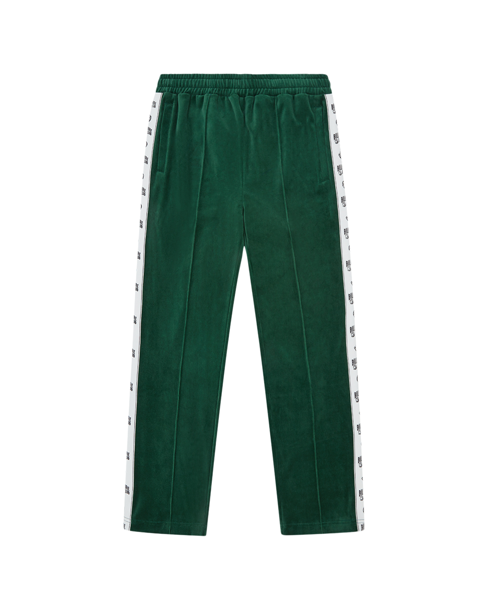 SMALL ARCH LOGO TAPED VELOUR TRACK PANT - 2
