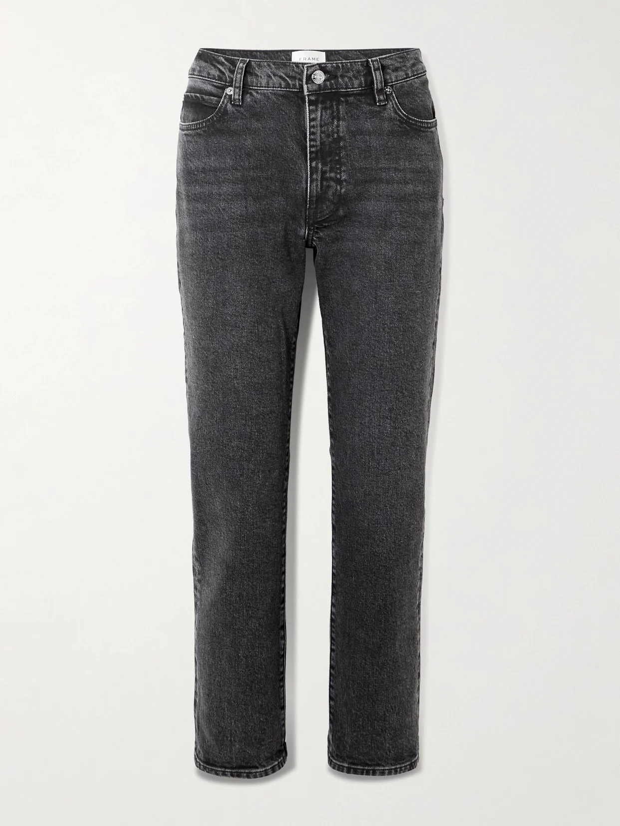 The Borrowed Mid-rise Straight-leg Jeans - 1