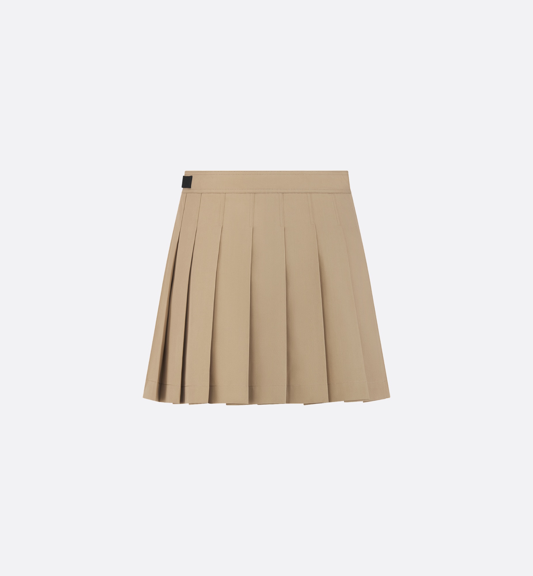 Wrap Miniskirt with Integrated Cannage Shorts - 2