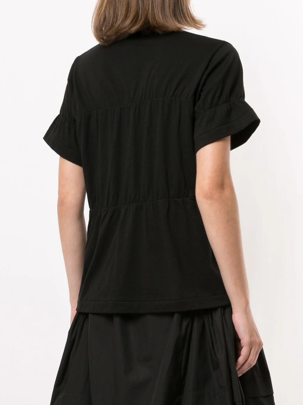 tiered short-sleeve top - 4