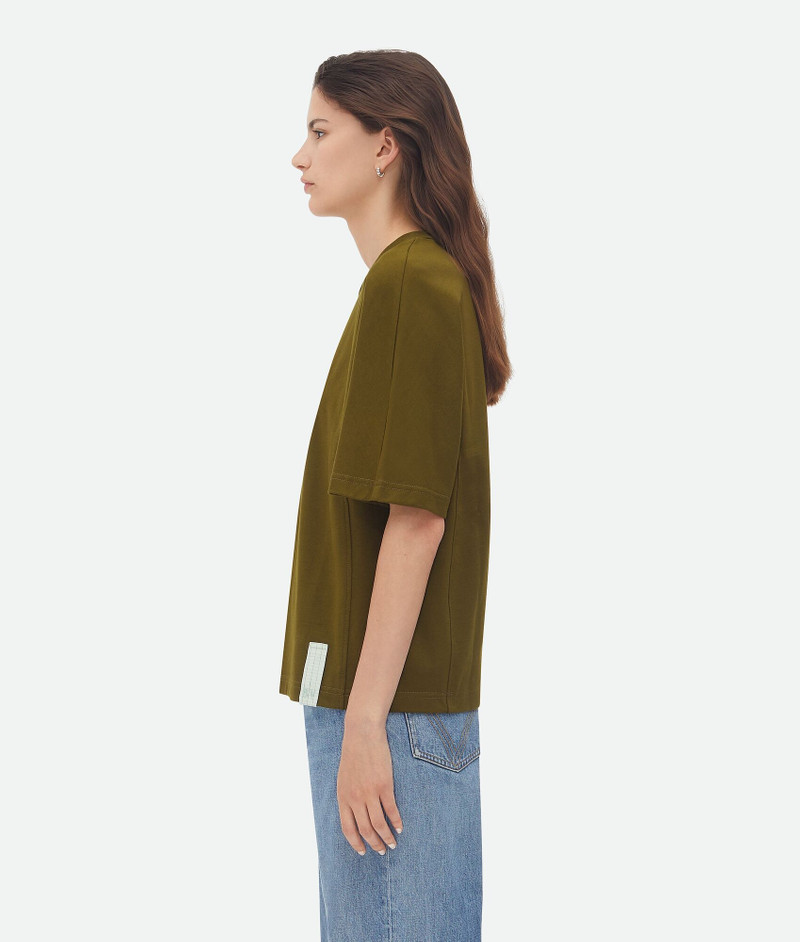 Bottega Veneta Pima Cotton Jersey T-Shirt outlook