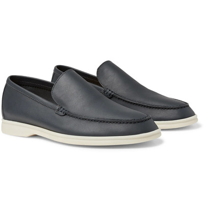 Loro Piana Summer Walk Leather Loafers outlook