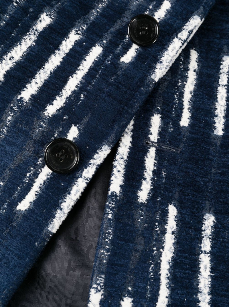 Shibori jacquard coat 7