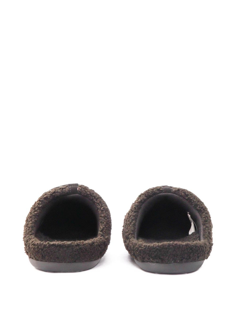 Teddy lace-up slippers 3