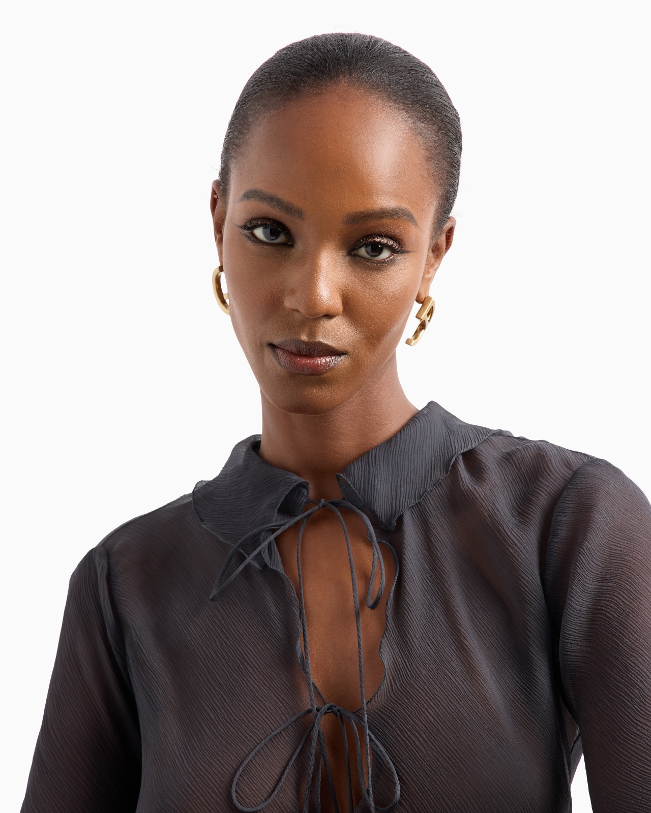 SILK CRÉPON SHIRT - 5