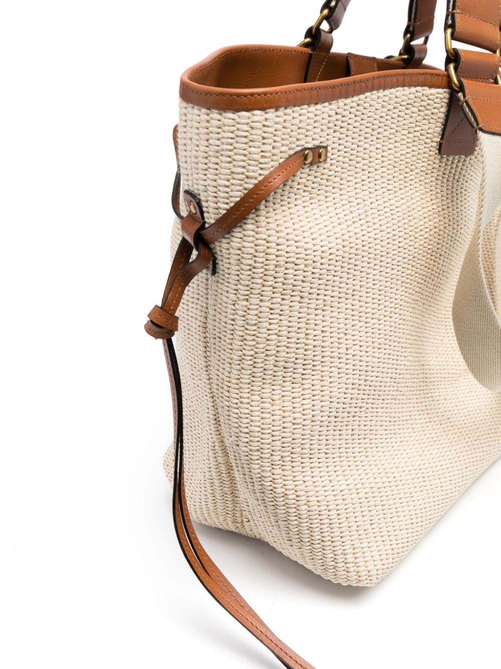 Wardy interwoven-design tote bag - 4