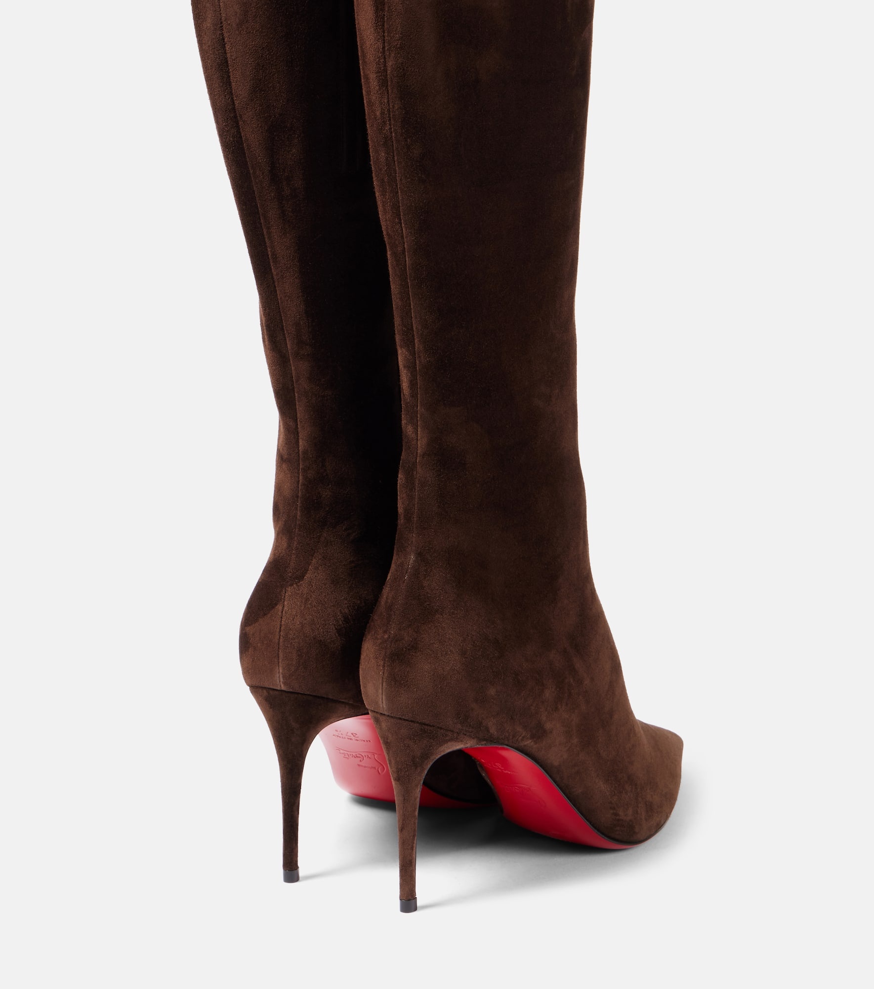 Pumppie 85 suede knee-high boots - 2