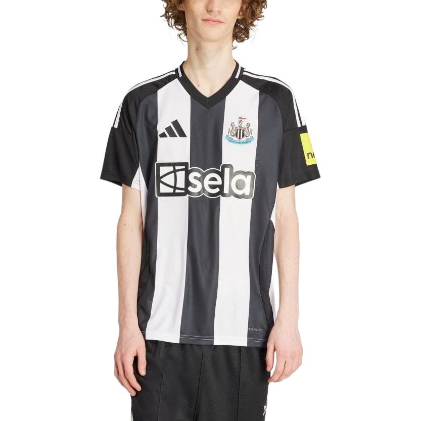 adidas Newcastle United FC 24/25 Home Football Jersey Asia Sizing 'Black White' IX3165 - 3