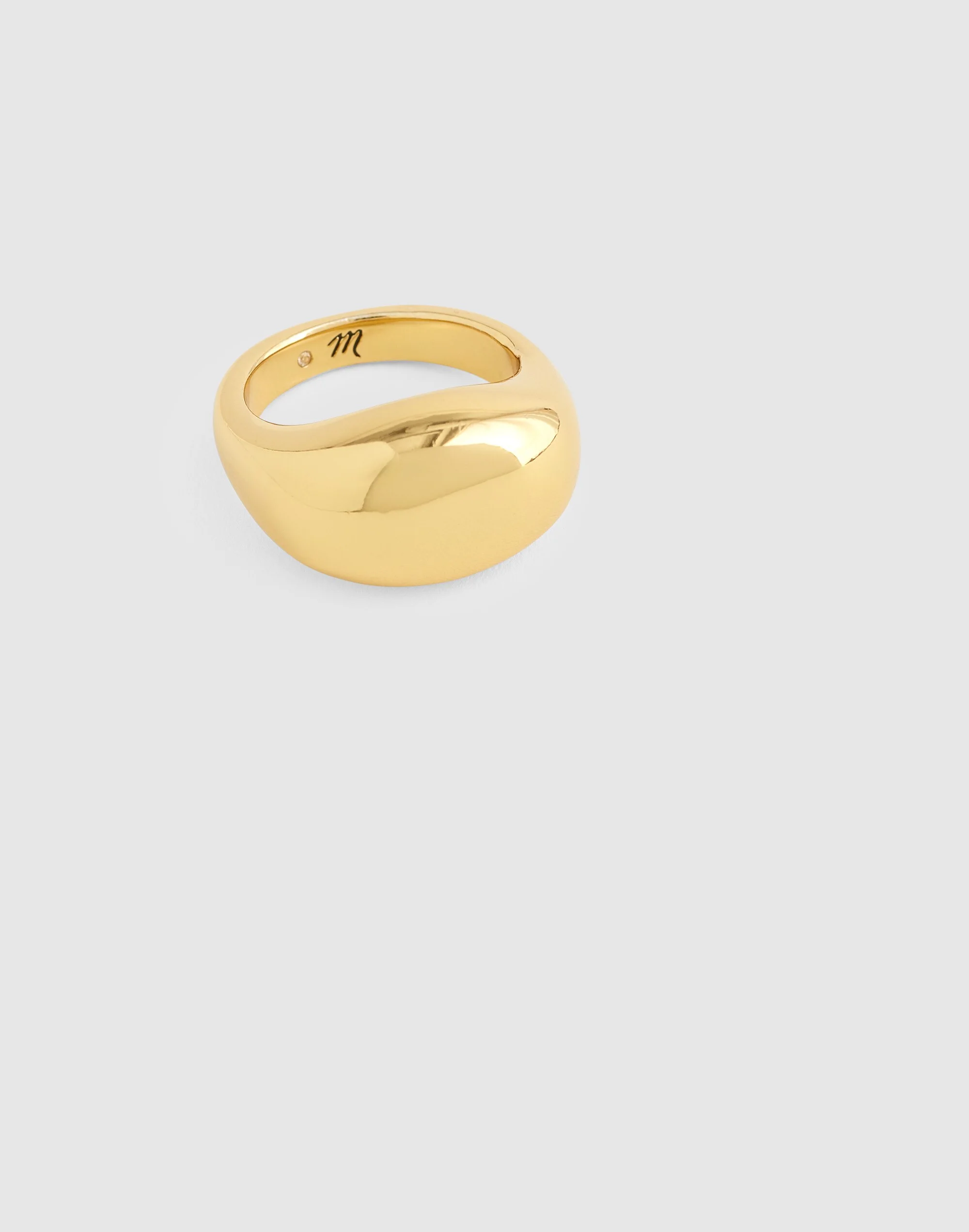 Puffy Oval Ring - 1