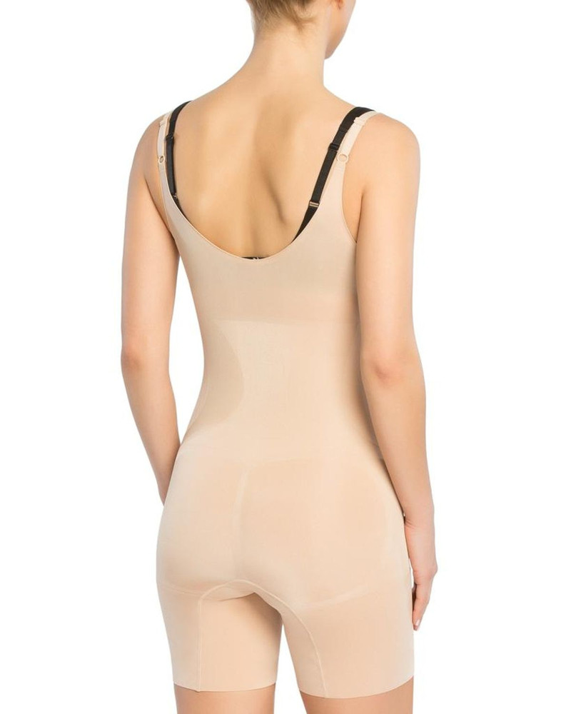 SPANXsculpt OnCore Open-Bust Mid-Thigh Bodysuit 3