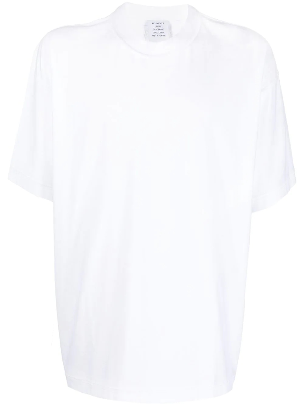 short-sleeve cotton T-shirt - 1