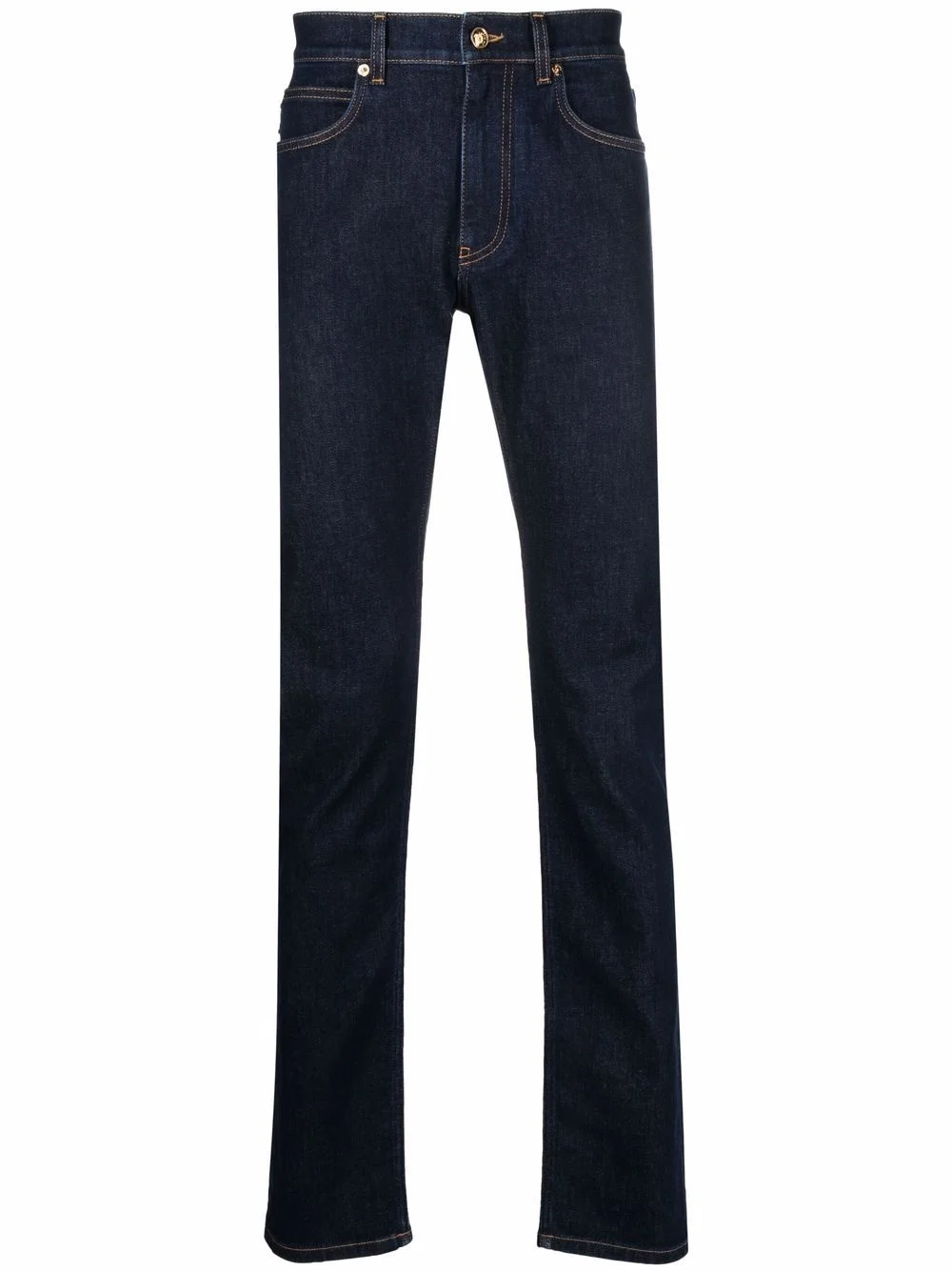 mid-rise slim-fit jeans - 1