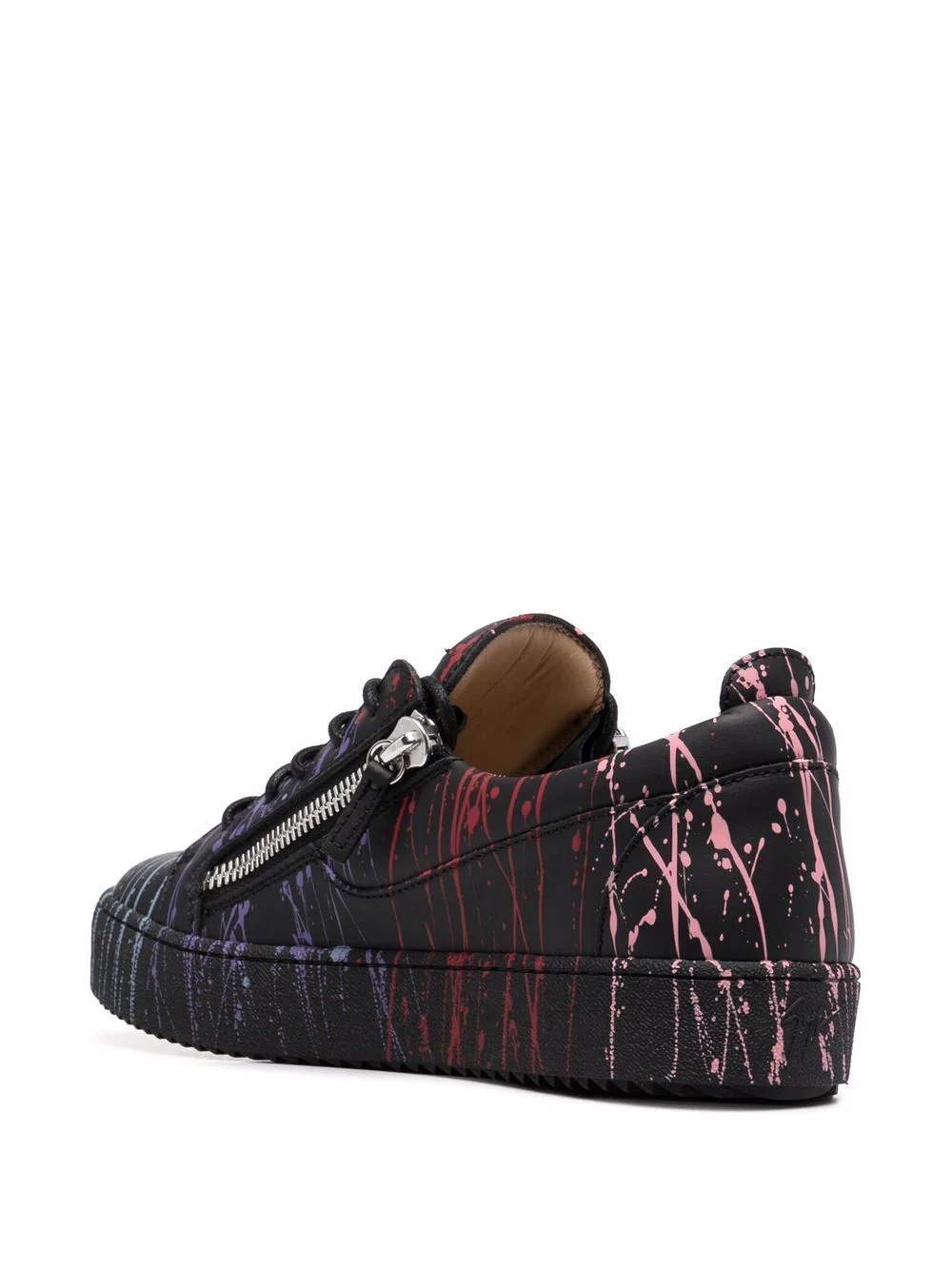 Frankie paint splatter sneakers - 3