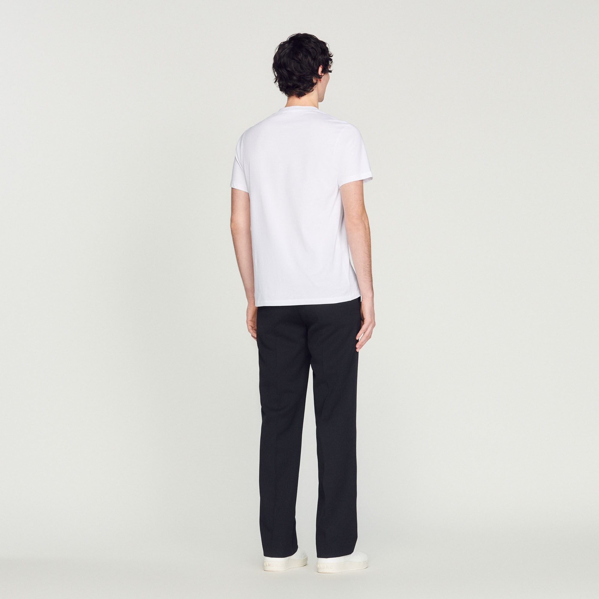SANDRO EMBROIDERED T-SHIRT - 6