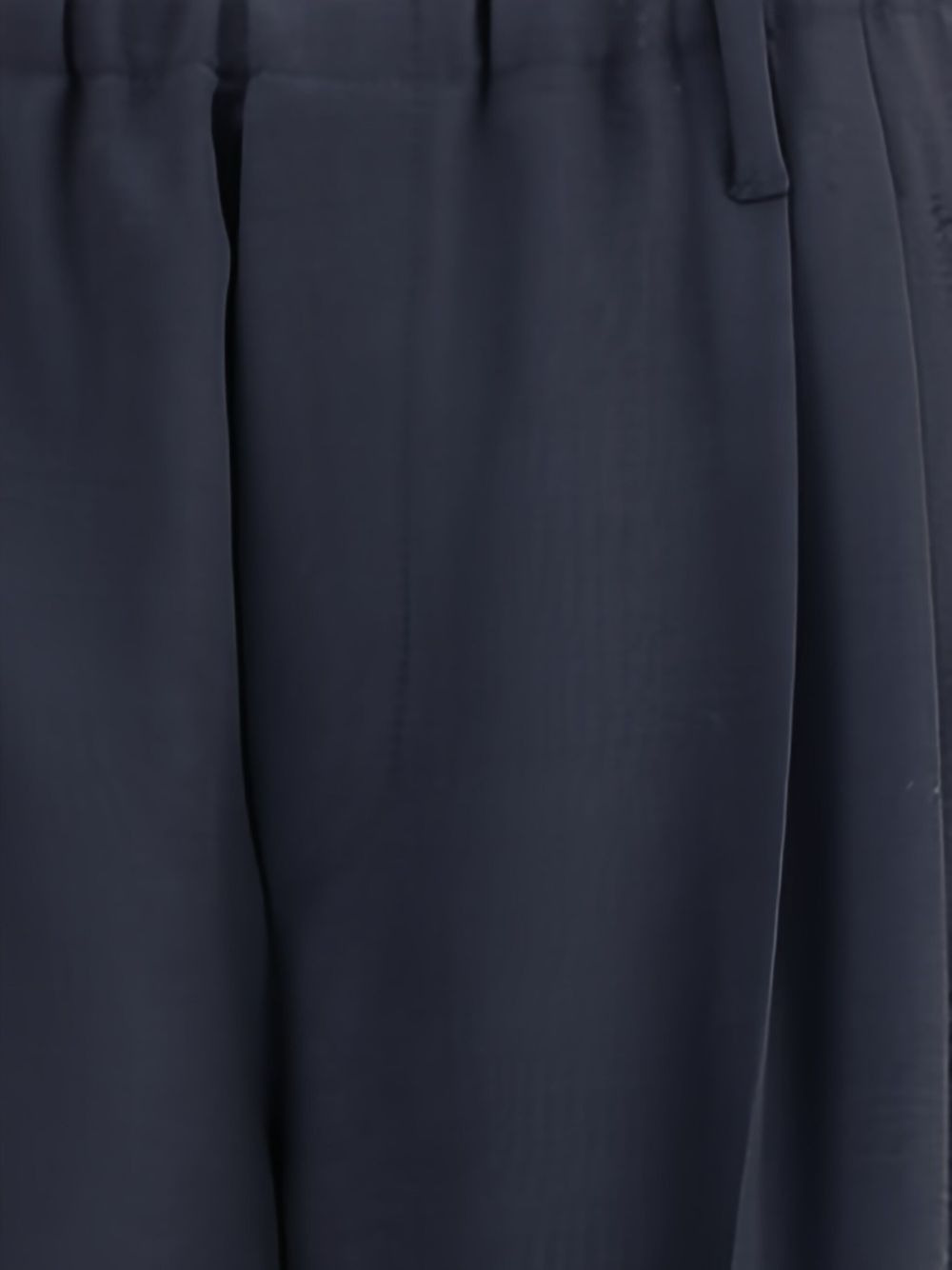 elastic-waistband pleated trousers - 3