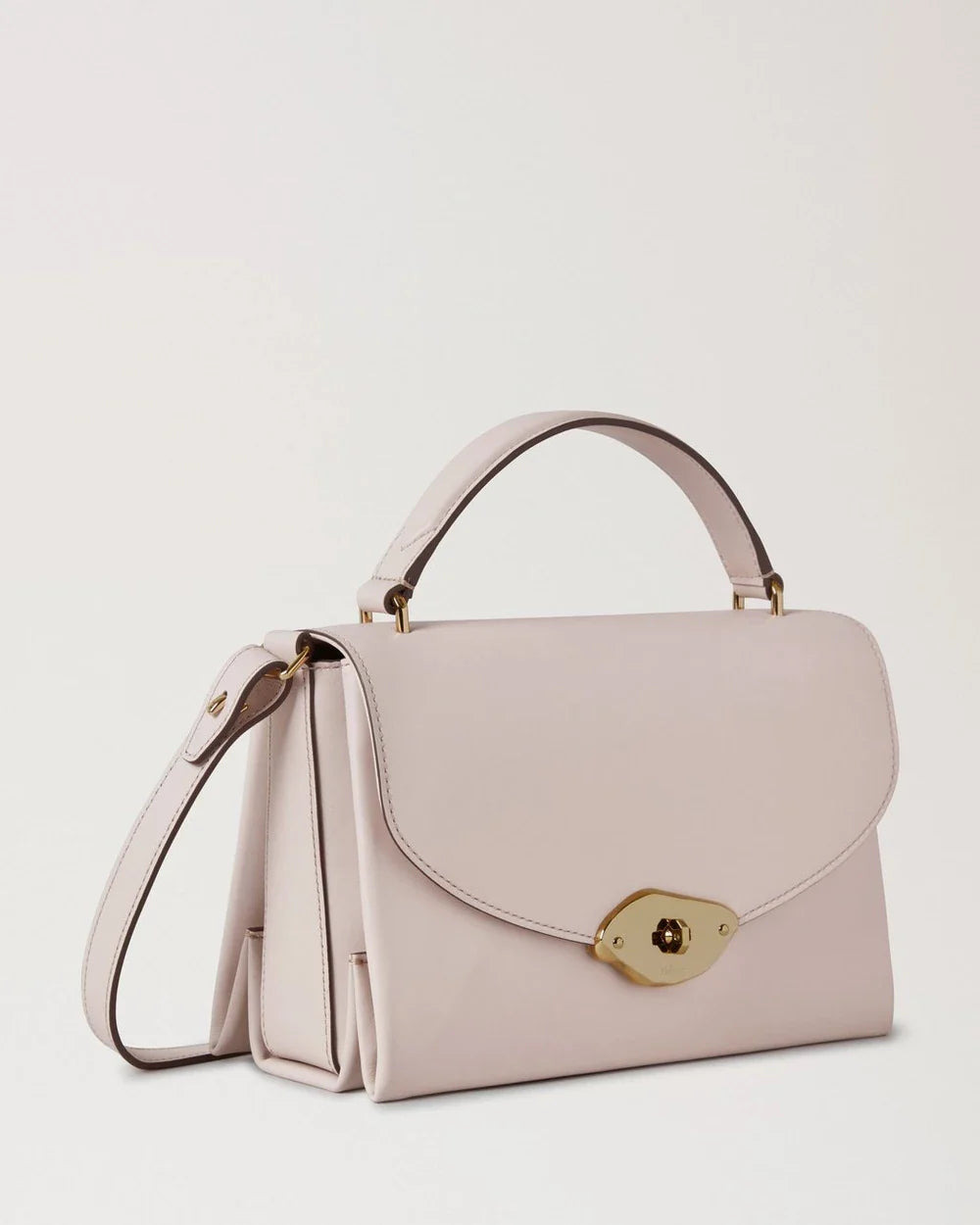 Lana Top Handle Blossom Pink High Gloss Leather - 4