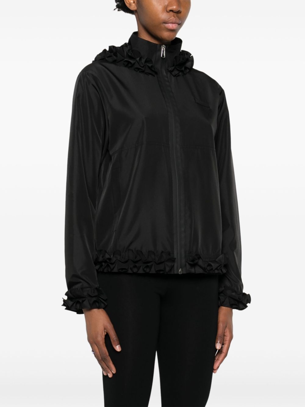 hooded bomber jacket - 3