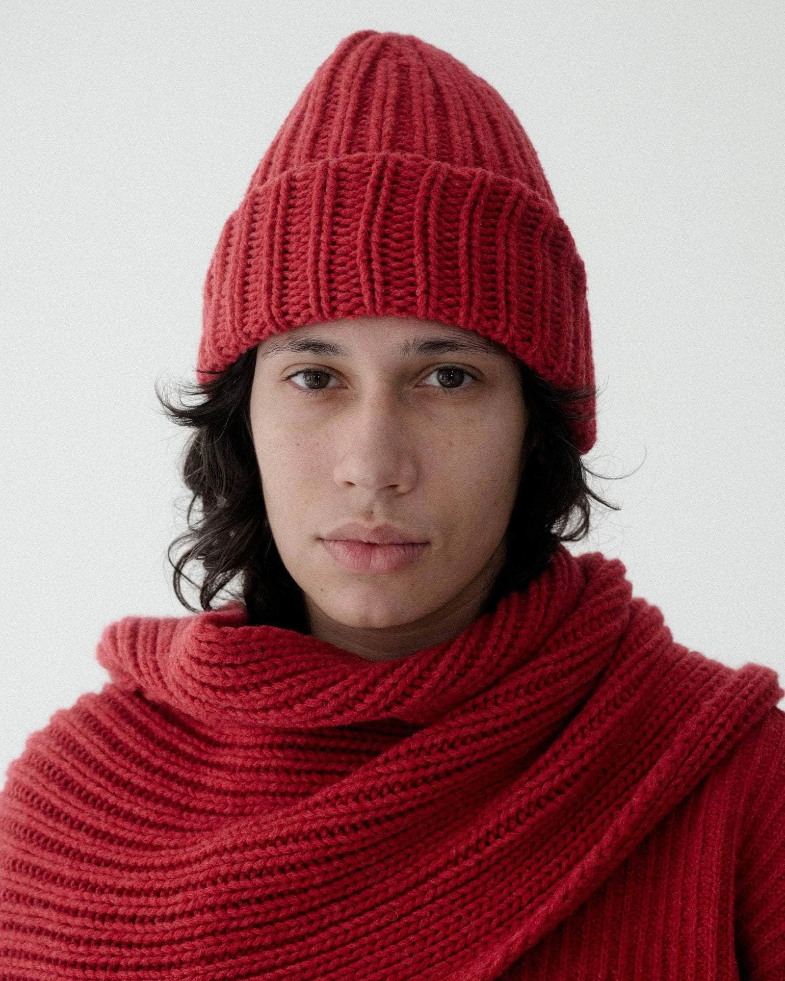 Mea Beanie - Recycled Wool Rib - 1