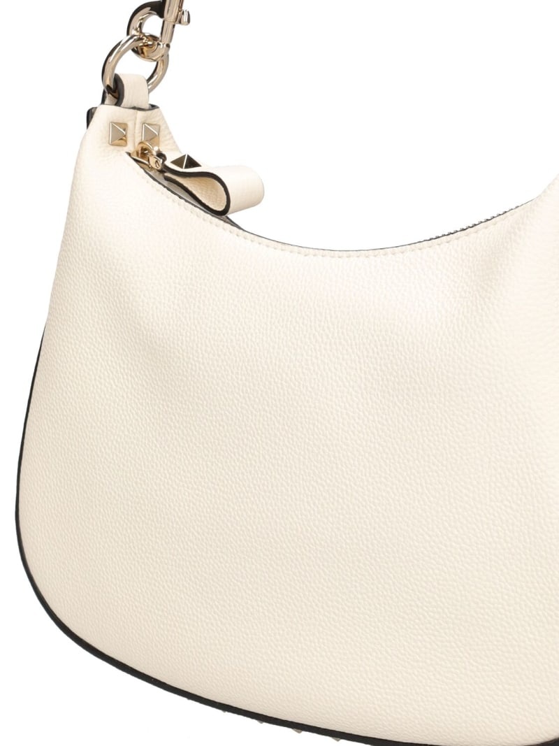 Small Rockstud leather hobo bag - 5