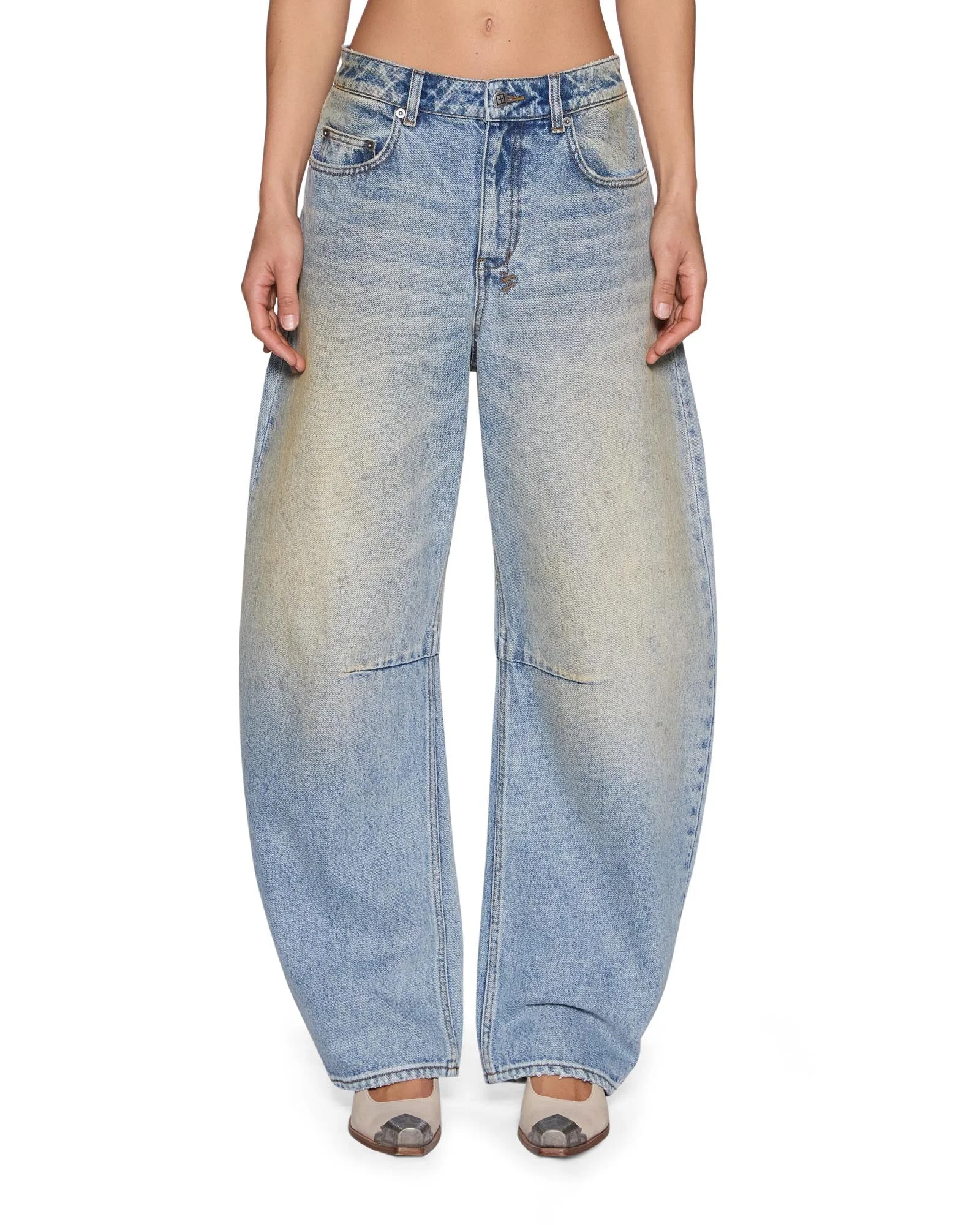BARREL JEAN FIELD BLUE - 1