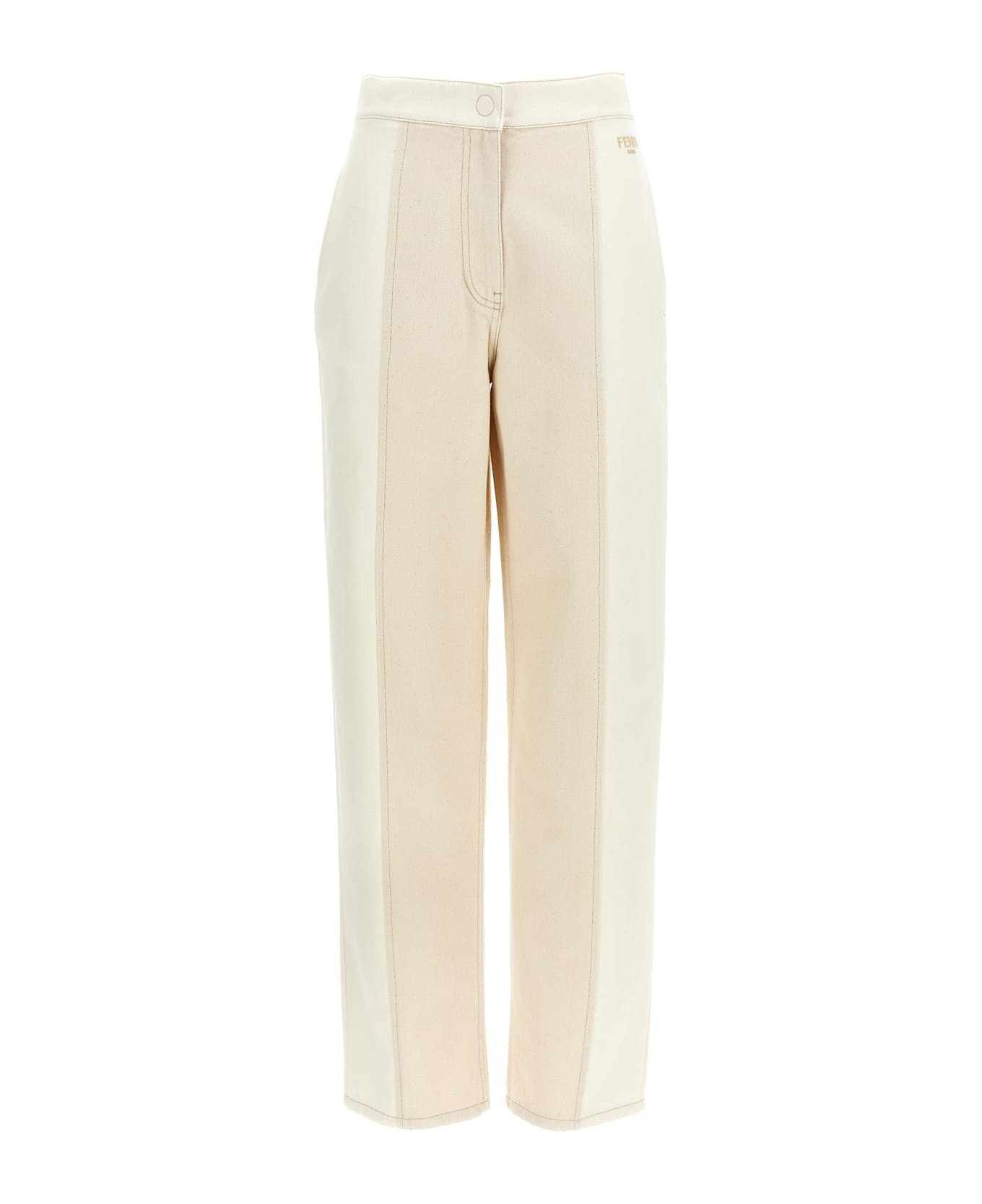 Two-tone Denim Jeans - 1