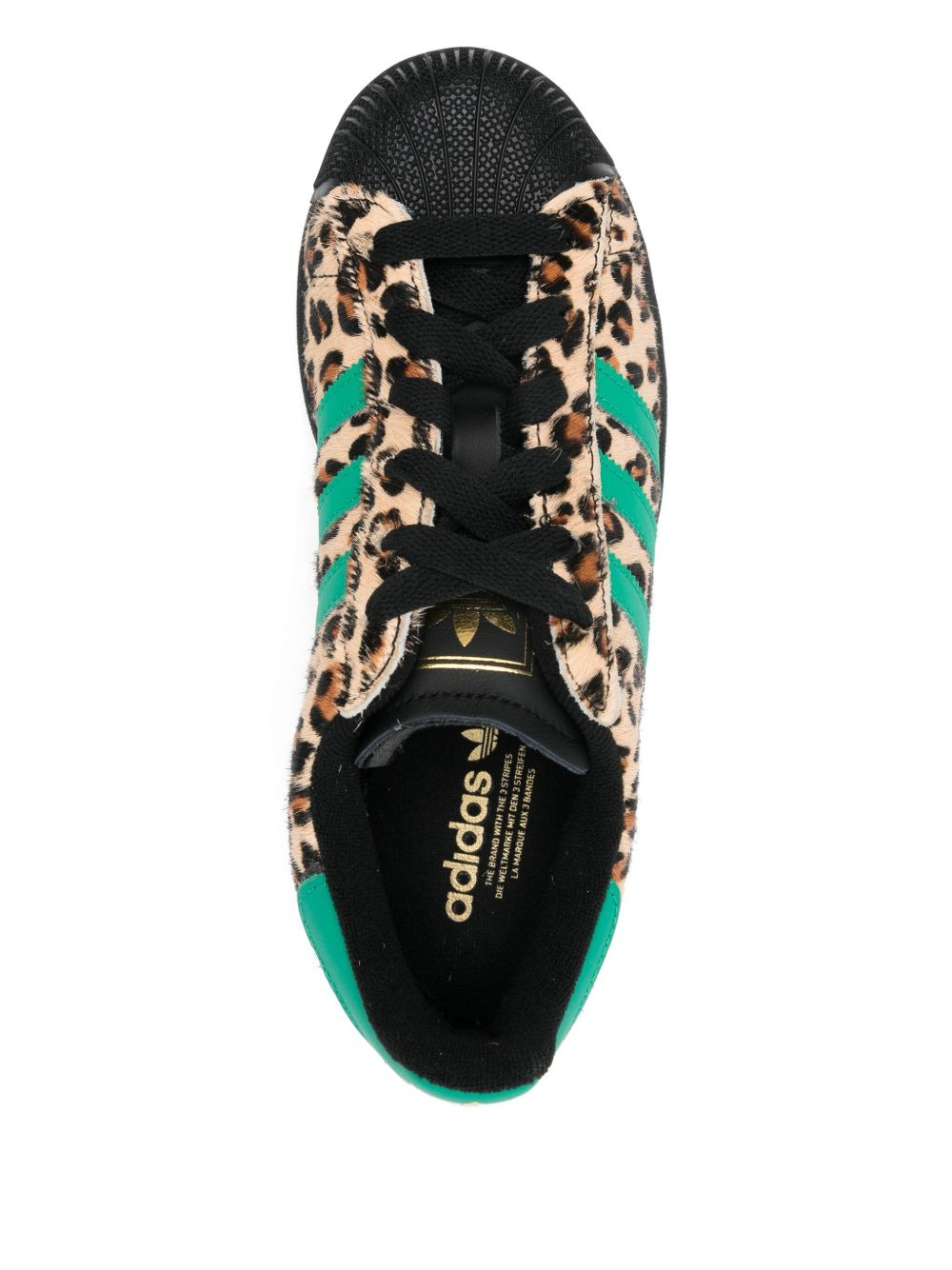 Superstar leopard-print sneakers - 4