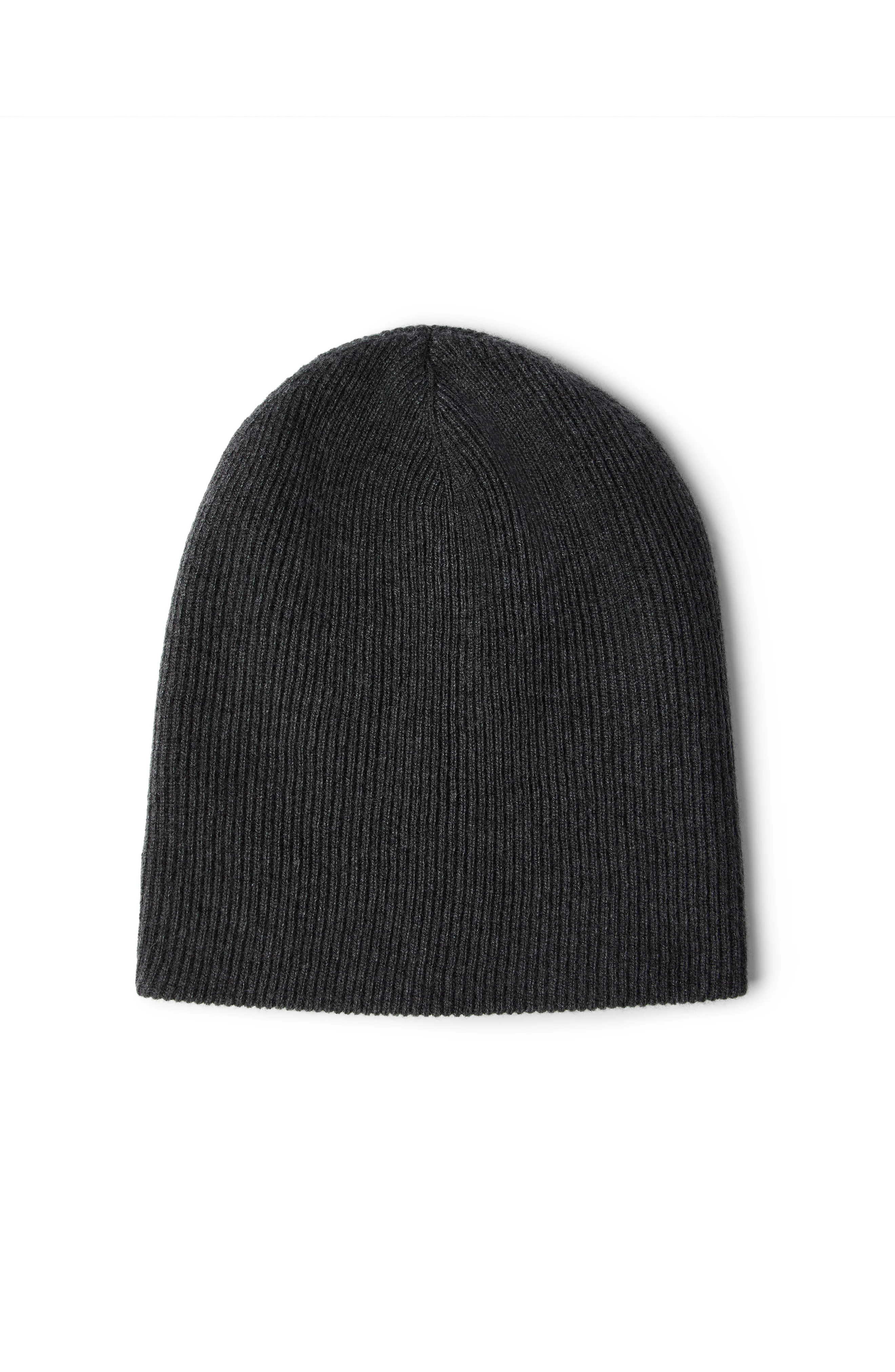 Brunello Cucinelli Knit beanie in Lignite Grey at Nordstrom - 1