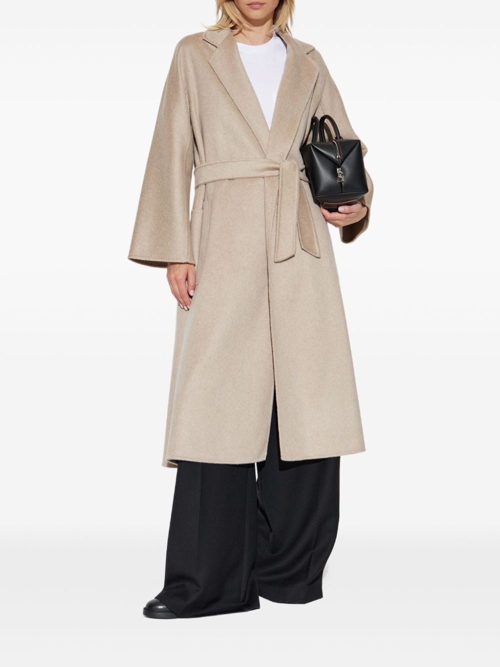 Ludmilla belted wrap coat - 2