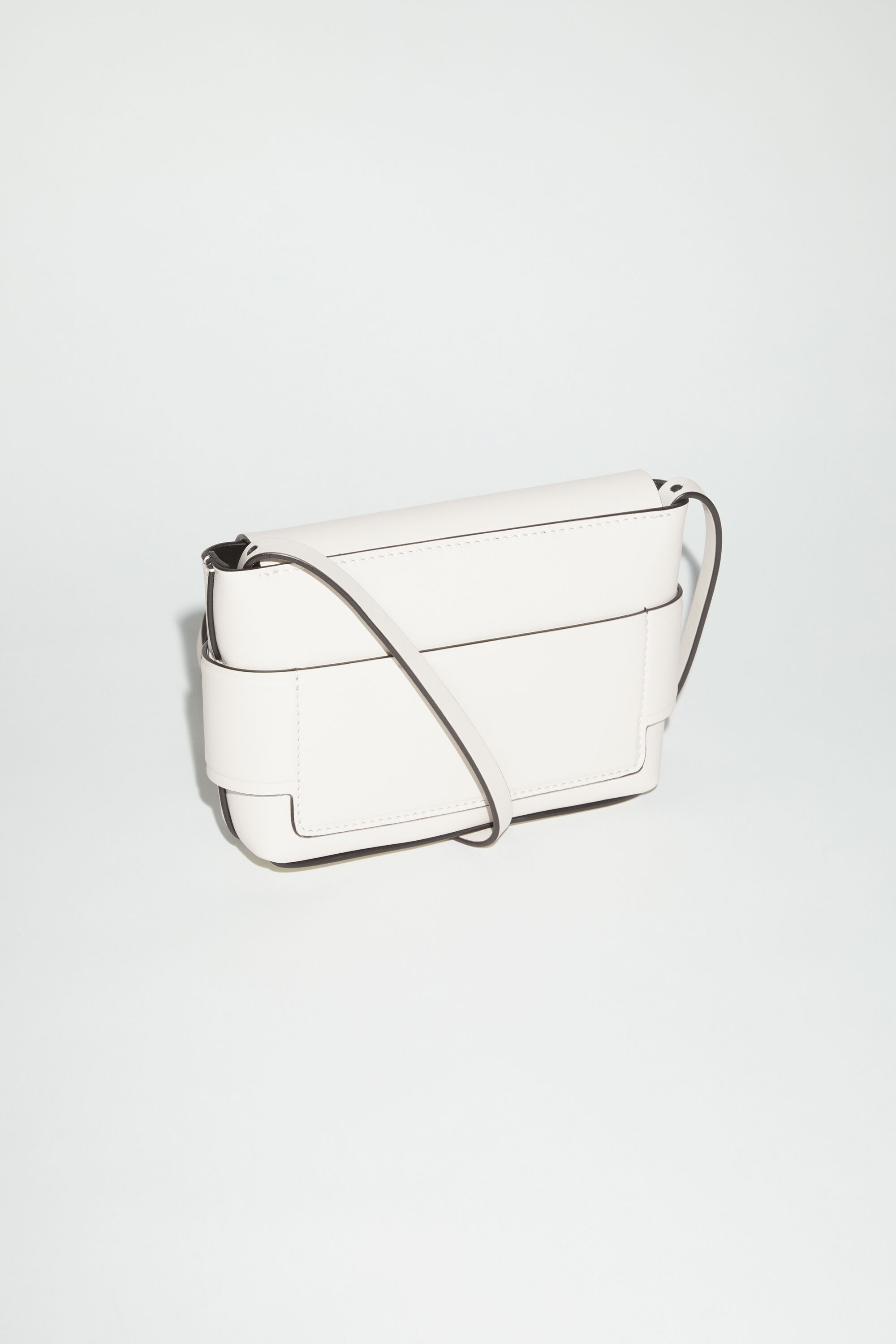 Musubi mini crossbody bag - White/black - 4