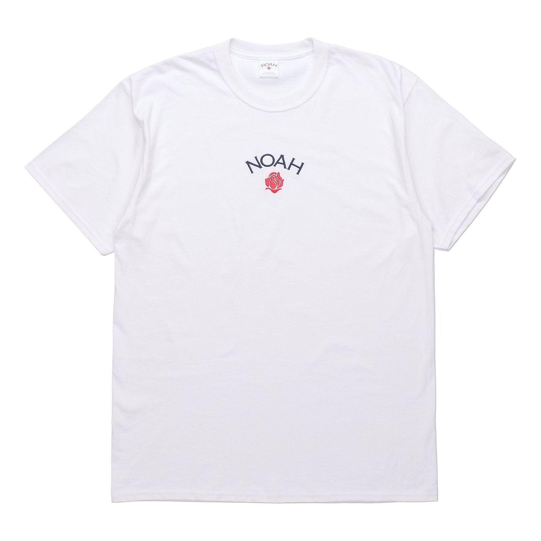 NOAH Rose Logo T-shirt 'White' T27FW20-WHITE - 1