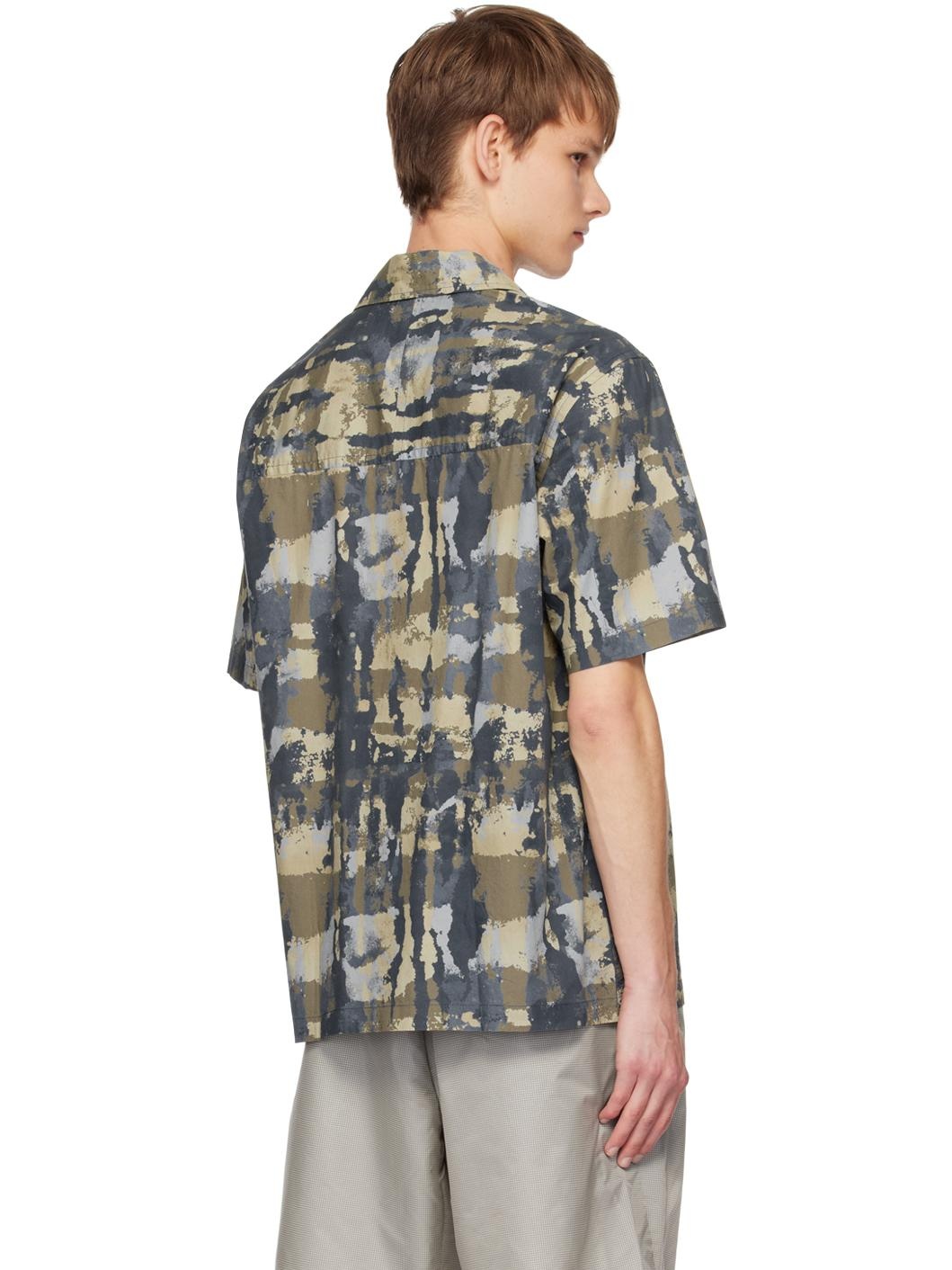 Blue & Khaki Mads Shirt - 3